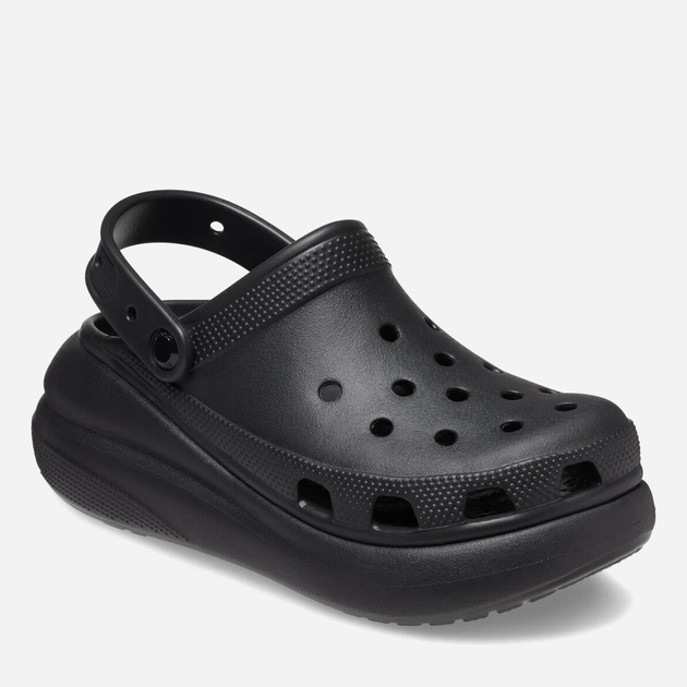 Жіночі крокси Crocs Classic Crush Clog 207521-001 41-42 (M8/W10) Чорні (191448973442) - зображення 2