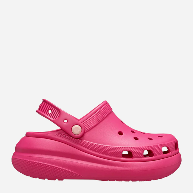 Жіночі крокси Crocs Classic Crush Clog 207521-6ZQ 36-37 (M4/W6) Рожеві (198445103469) - зображення 1