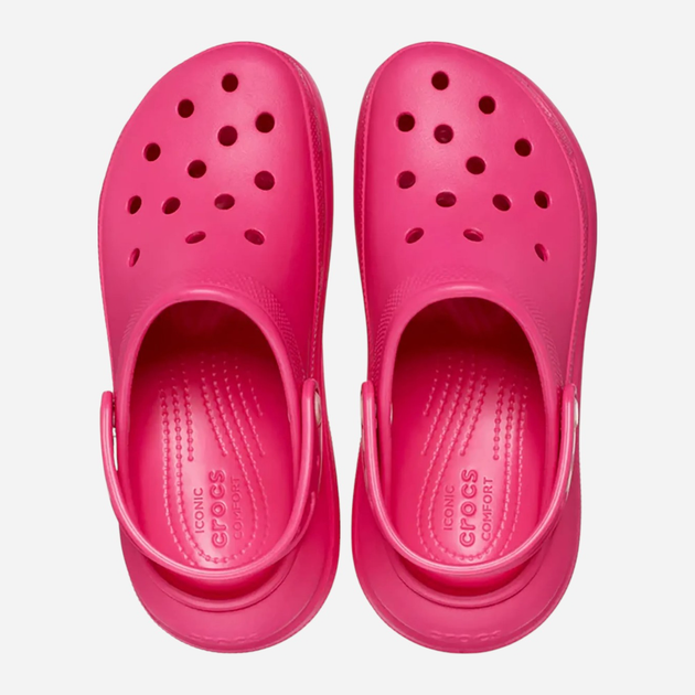 Жіночі крокси Crocs Classic Crush Clog 207521-6ZQ 38-39 (M6/W8) Рожеві (198445103483) - зображення 3