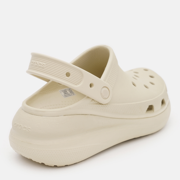 Chodaki damskie Crocs Classic Crush Clog 207521-2Y2 36-37 (M4/W6) Beżowe (191448988866) - obraz 4