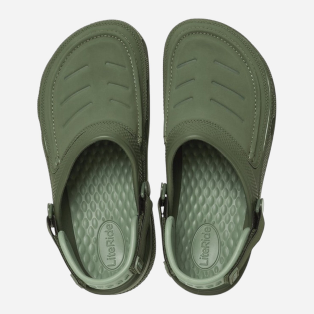 Chodaki męskie Crocs Yukon Vista Ii Lr Clog M 207689-309 41-42 (M8/W10) Zelione (198445103919) - obraz 3