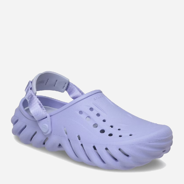 Жіночі крокси Crocs Echo Clog 207937-5BN 36-37 (M4/W6) Фіолетові (198445104039) - зображення 2
