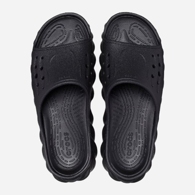 Klapki damskie basenowe Crocs Echo Slide 208170-001 39-40 (M7/W9) Czarne (196265311811) - obraz 6