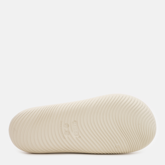 Klapki męskie basenowe Crocs Mellow Recovery Slide 208392-2Y2 41-42 (M8/W10) Beżowe (196265277810) - obraz 6