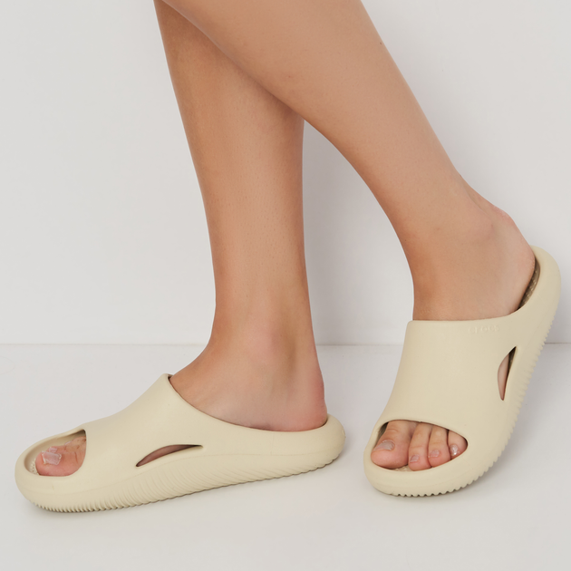 Klapki męskie basenowe Crocs Mellow Recovery Slide 208392-2Y2 43-44 (M10/W12) Beżowe (196265277698) - obraz 7