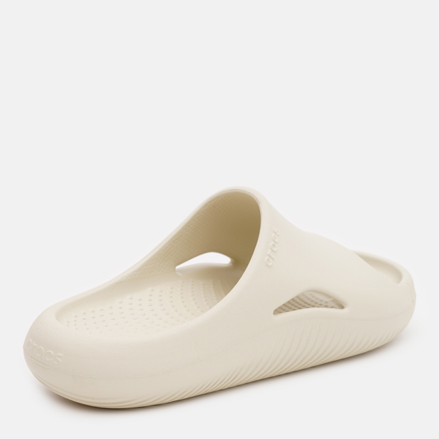 Klapki damskie na grubej podeszwie Crocs Mellow Recovery Slide 208392-2Y2 38-39 (M6/W8) Beżowe (196265277797) - obraz 4