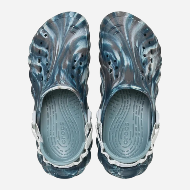 Chodaki męskie Crocs Echo Marbled Clog 208454-0LE 45-46 (M11) Wielobarwne (198445105470) - obraz 5