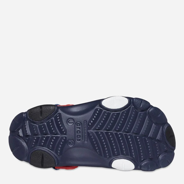 Chodaki chłopięce Crocs Team Spiderman All Terain Kids Clog 208786-410 28-29 (C11) Czerwony/Granatowy (196265386932) - obraz 5