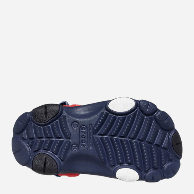 Chodaki chłopięce Crocs Spider-Man All Terrain Clog T 209258-410 23-24 (C7) Czerwony/Granatowy (196265388899) - obraz 6