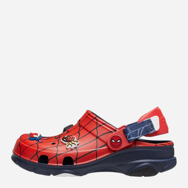 Chodaki chłopięce Crocs Spider-Man All Terrain Clog T 209258-410 27-28 (C10) Czerwony/Granatowy (196265388851) - obraz 3