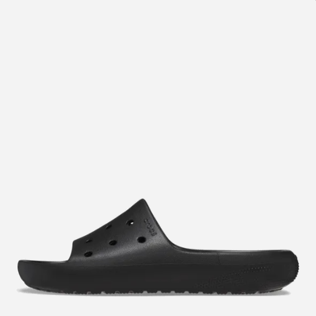 Чоловічі шльопанці для пляжу Crocs Classic Slide V 209401-001 41-42 (M8/W10) Чорні (196265542901) - зображення 3
