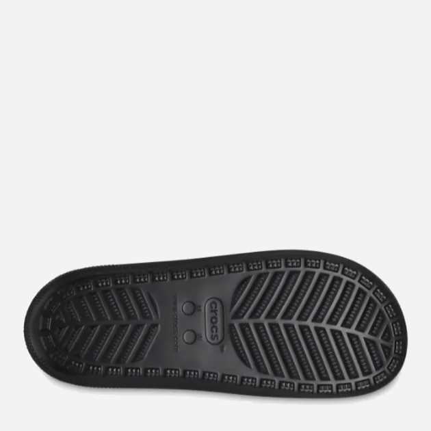 Чоловічі шльопанці для пляжу Crocs Classic Slide V 209401-001 43-44 (M10/W12) Чорні (196265541881) - зображення 7
