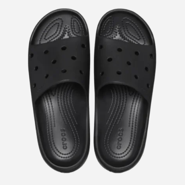 Klapki męskie basenowe Crocs Classic Slide V 209401-001 45-46 (M11) Czarne (196265541898) - obraz 6
