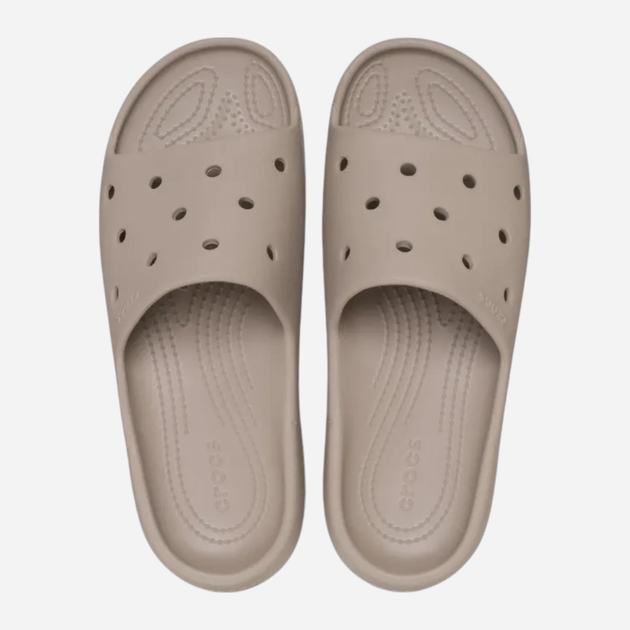 Klapki męskie basenowe Crocs Classic Slide V 209401-214 43-44 (M10/W12) Szare (198445106217) - obraz 5