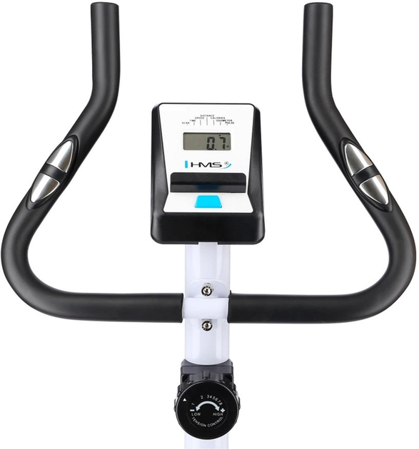 Rower treningowy HMS M8750 magnetyczny White (5907695577365) - obraz 11