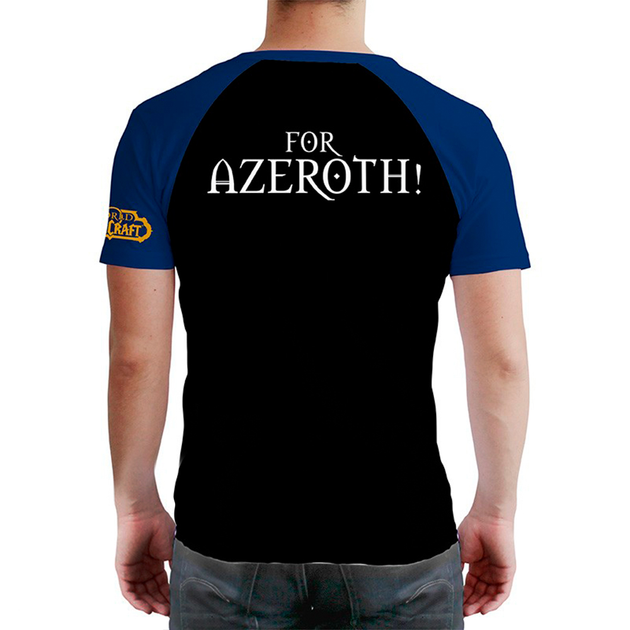 Футболка WORLD OF WARCRAFT Alliance (Варкрафт) Чорний M (ABYTEX683M) 