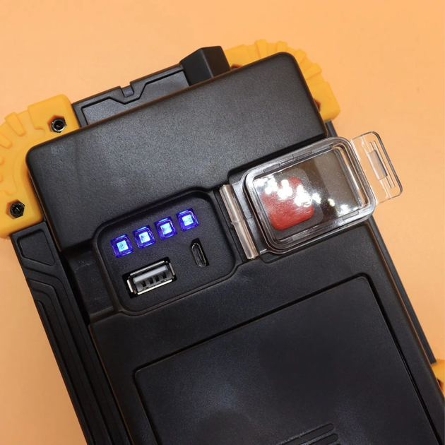 Ліхтар - прожектор з повербанком, 20Вт / Акумуляторний USB / Кемпінговий світильник LL-E802 (L) - зображення 7