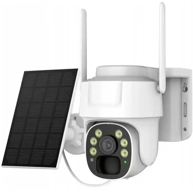 Вулична IP WiFi камера відеоспостереження 5Мп із сонячною панеллю PTZ, HD, Y009W (L) - Фото 7 Вулична IP WiFi камера відеоспостереження 5Мп із сонячною панеллю PTZ, HD, Y009W (L) - зображення 7