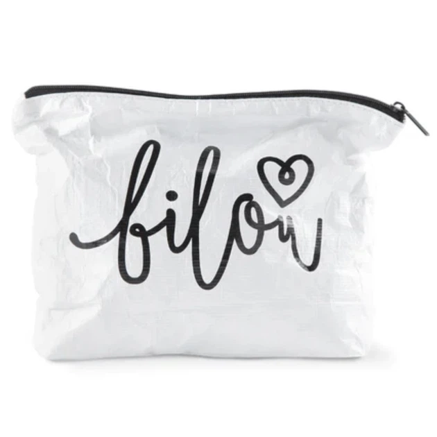 Косметичка Bilou Logo Белая - Фото 1 Косметичка Bilou Logo Белая - изображение 1