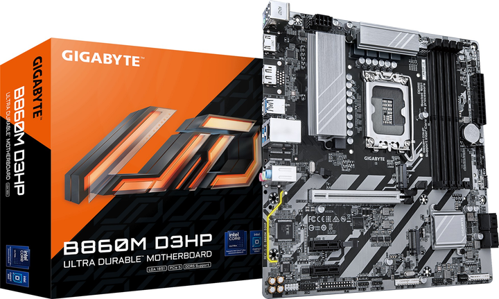 Материнська плата Gigabyte B860M D3HP (s1851, Intel B860, PCI-Ex16) - зображення 4