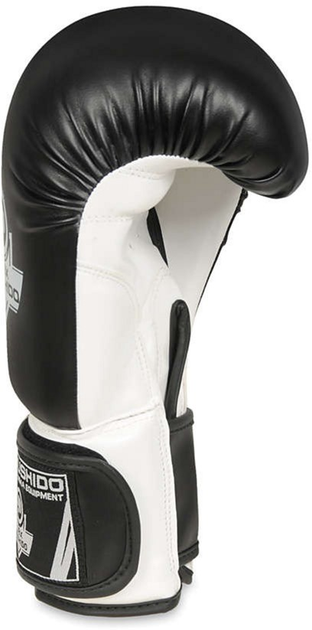 Боксерські рукавички Bushido ARB-407a розмір 6 oz Black/White (5902539018783) - зображення 3