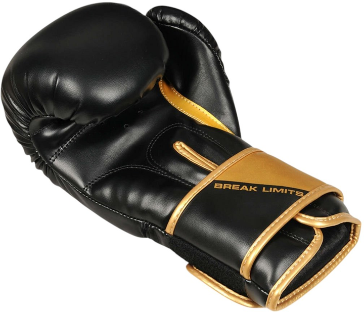 Rękawice bokserskie Bushido B-2v10 rozmiar 12 oz Black/Gold (5902539015911) - obraz 6