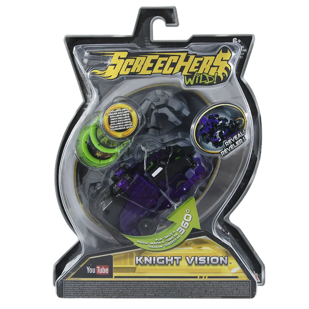 Дикий Скричер Найтвижн (Screechers Wild Knight Vision) Фиолетовый