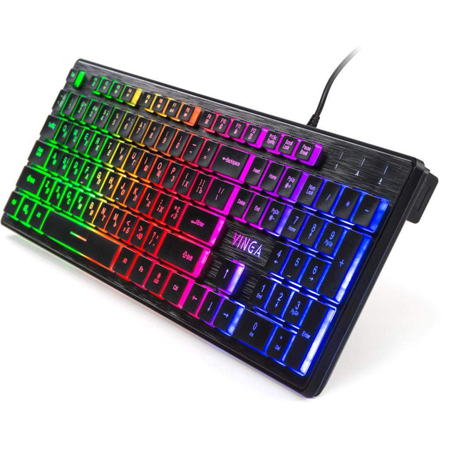 Клавіатура Vinga KB410 USB Black (KB410 Black) - изображение 2