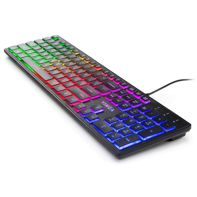Клавіатура Vinga KB410 USB Black (KB410 Black) - изображение 3