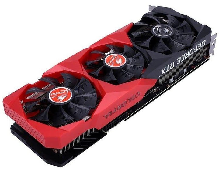 Відеокарта Colorful RTX 3070 8Gb NB LHR-V V2 (RTX 3070 NB LHR-V V2) (GDDR6, 256 bit, PCI-E 4.0 x16) - зображення 2
