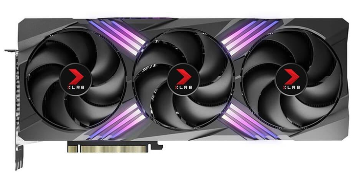 Відеокарта PNY RTX 4070 TI SUPER 16GB XLR8 Gaming VERTO EPIC-X RGB OC Triple Fan (VCG4070TS16TFXXPB1-O) (GDDR6X, 256 bit, PCI-E 4.0 x16) - изображение 1