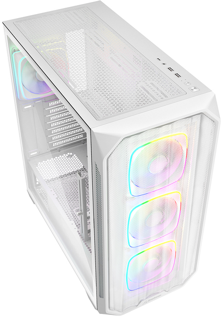 Obudowa Sharkoon AK5M RGB RGB White (4044951041688) - obraz 3