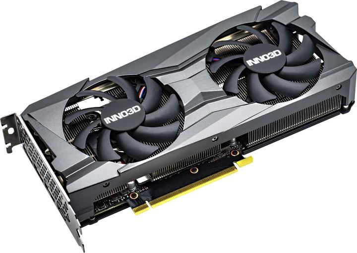 Відеокарта Inno3D RTX 3060 12gb Twin X2 LHR (N30602-12D6-119032AH) (GDDR6, 192 bit, PCI-E v4.0 x16) - изображение 2