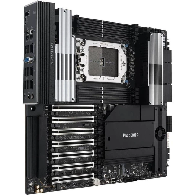 Материнская плата ASUS PRO WS WRX90E-SAGE SE (PRO WS WRX90E-SAGE SE) (Socket TR5, AMD WRX90, EEB) - изображение 5