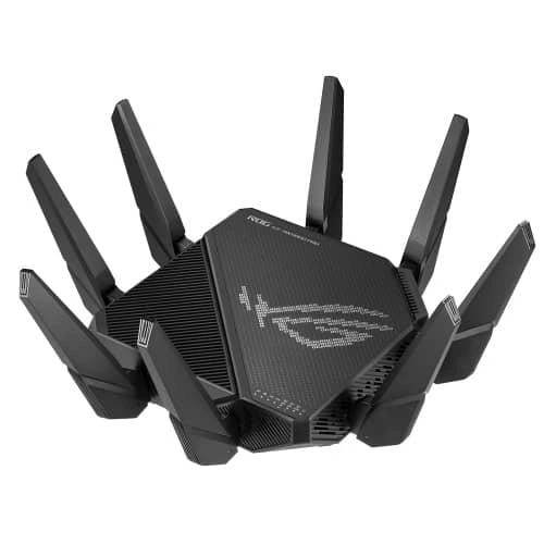 Роутер ASUS ROG Rapture Pro GT-AX11000 PRO AX11000 Black 802.11ax (90IG0720-MU2A00) (GT-AX11000 Pro) - Фото 2 Роутер ASUS ROG Rapture Pro GT-AX11000 PRO AX11000 Black 802.11ax (90IG0720-MU2A00) (GT-AX11000 Pro) - изображение 2