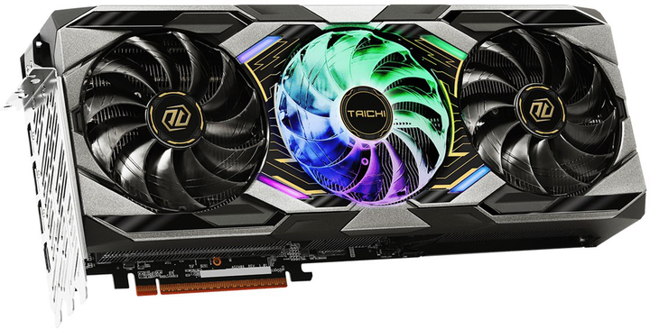 Відеокарта ASRock PCI-Ex Radeon RX 9070 XT Taichi OC 16GB GDDR6 (256bit) (3100/20000) (1 x HDMI, 3 x DisplayPort) (RX9070XT TC 16GO) - зображення 3