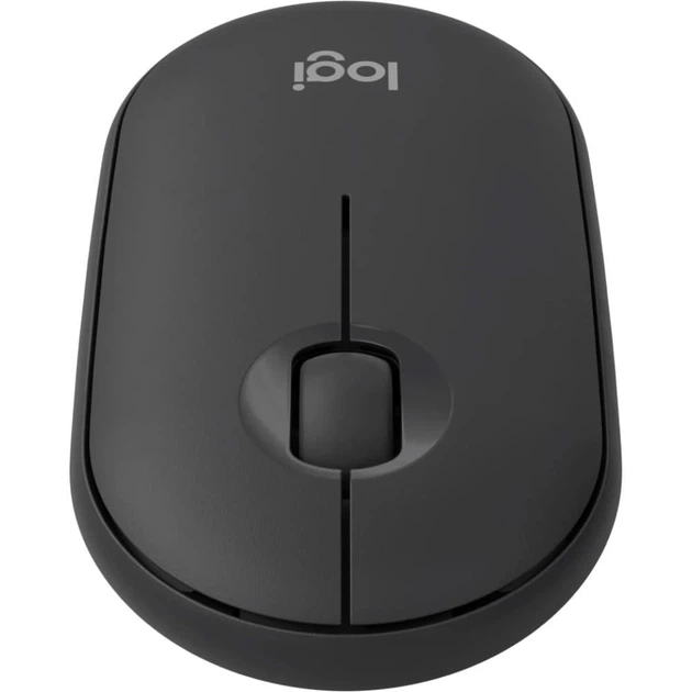 Беспроводная мышь Logitech M350s Pebble Mouse 2 Bluetooth Graphite (910-007015) - Фото 3 Беспроводная мышь Logitech M350s Pebble Mouse 2 Bluetooth Graphite (910-007015) - изображение 3