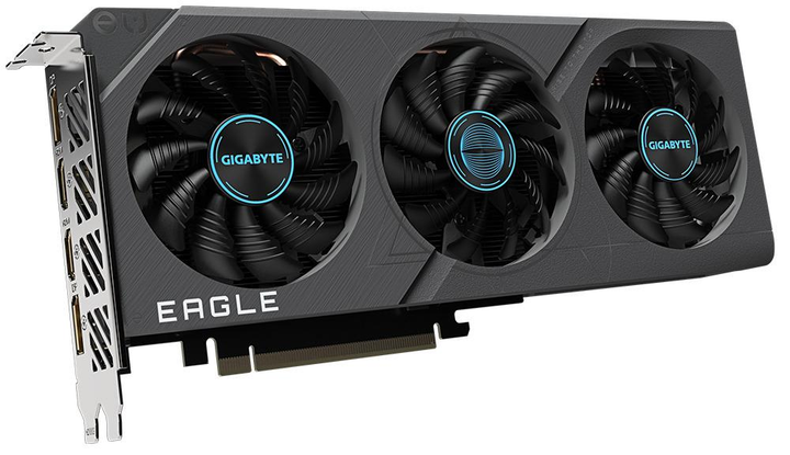 Відеокарта Gigabyte RTX 4060 8GB EAGLE OC (GV-N4060EAGLE OC-8GD) (GDDR6, 128 bit, PCI-E v4.0 x8) - изображение 2
