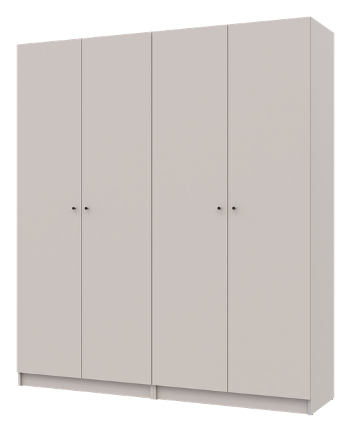 Комплект шкафов для одежды с полками Doros Промо (2 шт.) 180х48х204 см Кашемир (DRS-011466) - Фото 1 Комплект шкафов для одежды с полками Doros Промо (2 шт.) 180х48х204 см Кашемир (DRS-011466) - изображение 1