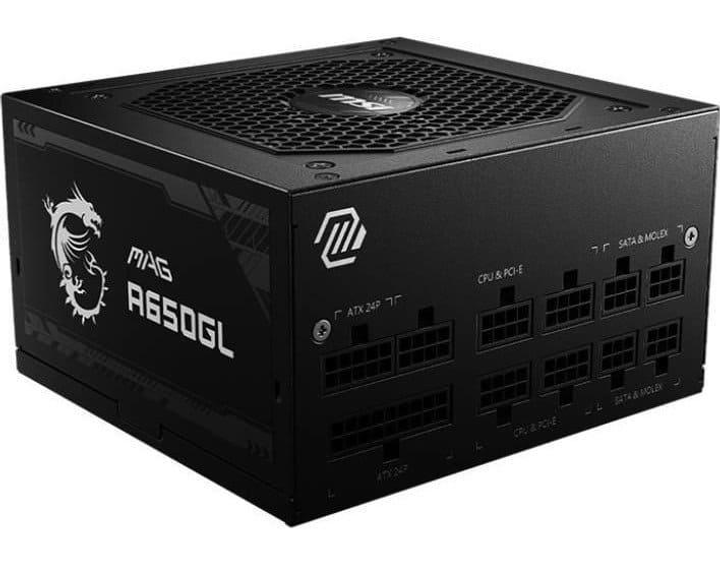 Блок живлення MSI MAG A650GL 650W (MAG A650GL) - изображение 1