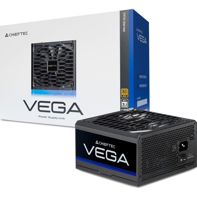 Блок живлення Chieftec Vega 750W 80 PLUS Gold (PPG-750-S) - изображение 8
