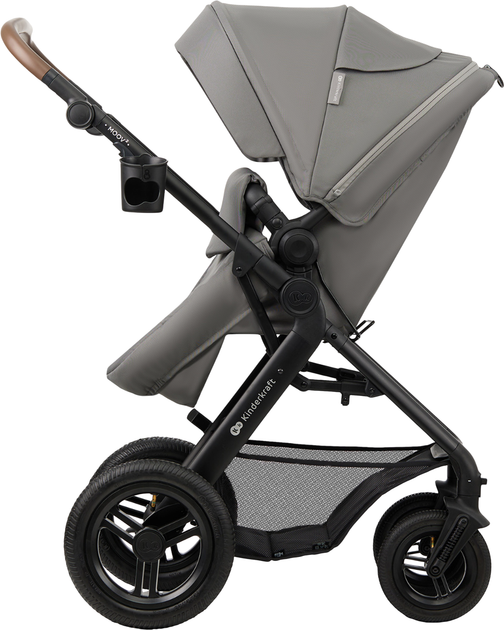 Универсальная коляска KinderKraft Moov 2 Air 3 в 1 Light Gray (KSMOOV02LGR3000) (5902533925940) - изображение 4