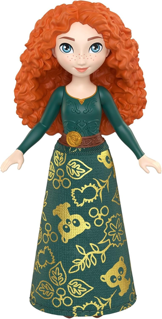 Lalka Mattel Disney Princess Merida 9 cm HLW80 (194735120987) - obraz 1