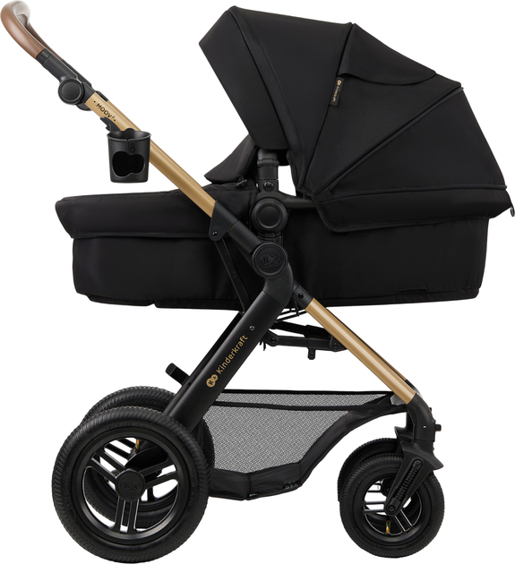 Универсальная коляска 3 в 1 Kinderkraft Moov 2 Pure Black (5902533925780) - изображение 2