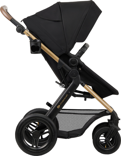 Универсальная коляска 3 в 1 Kinderkraft Moov 2 Pure Black (5902533925780) - изображение 6