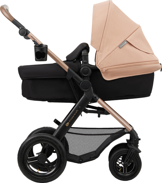 Универсальная коляска KinderKraft Moov 2 Air 3 в 1 Sand Beige (KSMOOV02BEG0000) (5902533925773) - Фото 3 Универсальная коляска KinderKraft Moov 2 Air 3 в 1 Sand Beige (KSMOOV02BEG0000) (5902533925773) - изображение 3