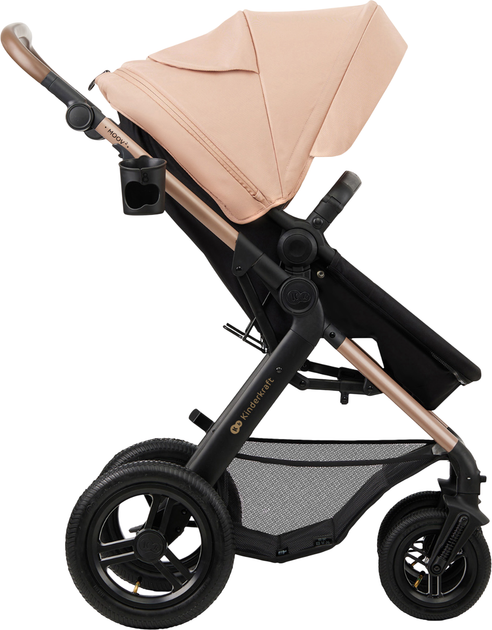 Универсальная коляска KinderKraft Moov 2 Air 3 в 1 Sand Beige (KSMOOV02BEG0000) (5902533925773) - Фото 6 Универсальная коляска KinderKraft Moov 2 Air 3 в 1 Sand Beige (KSMOOV02BEG0000) (5902533925773) - изображение 6
