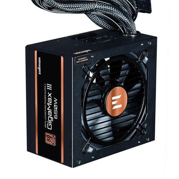 Блок питания Zalman GigaMax III 850W 80+ Bronze (ZM850-GV3) – фото