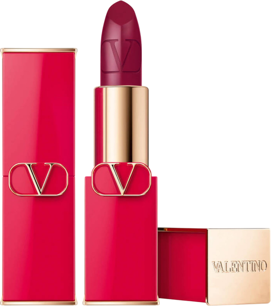 Помада для губ Valentino Rosso Valentino сатинова 505R Fearless Violet 3.4 г (3614273228886) - зображення 1