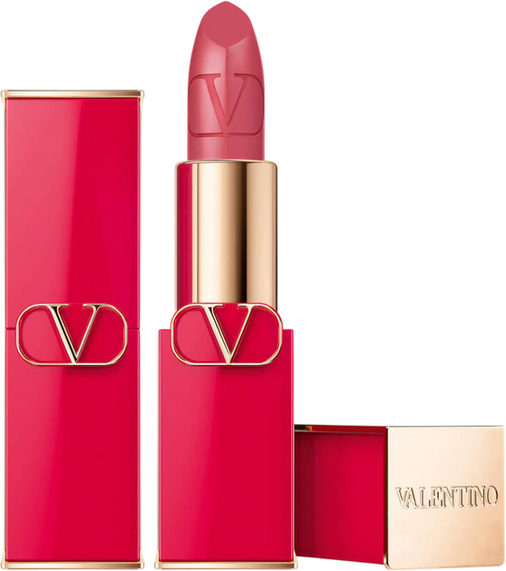 Помада для губ Valentino Rosso Valentino сатинова 104R Rosa Carezza 3.4 г (3614273229128) - зображення 1